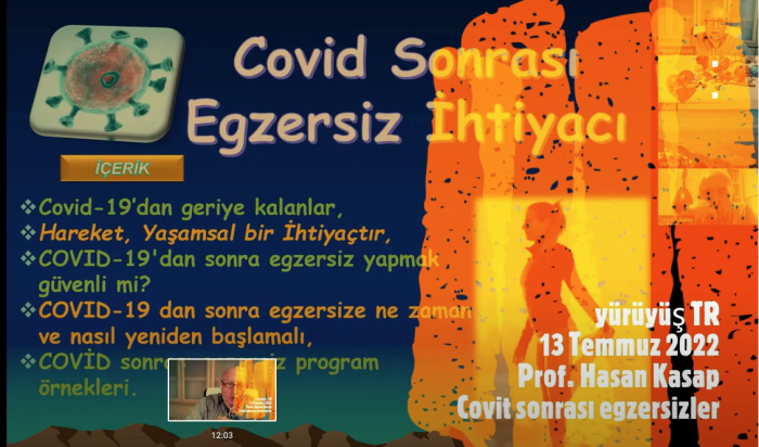 Covid sonrası egzersizler.